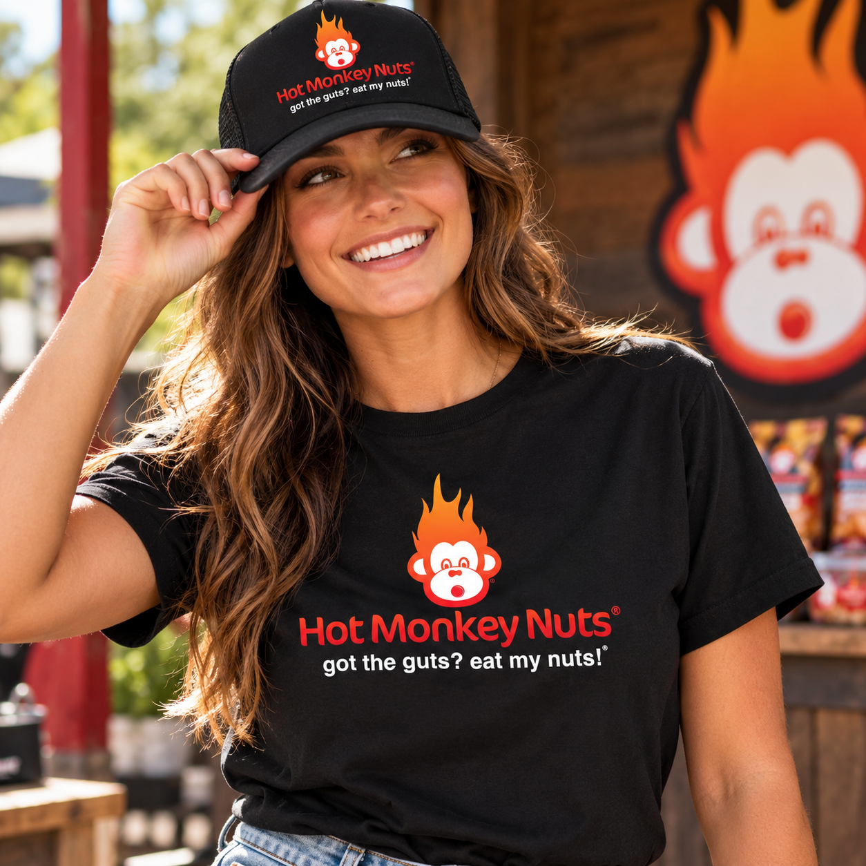 Hot Monkey Nuts T-Shirts