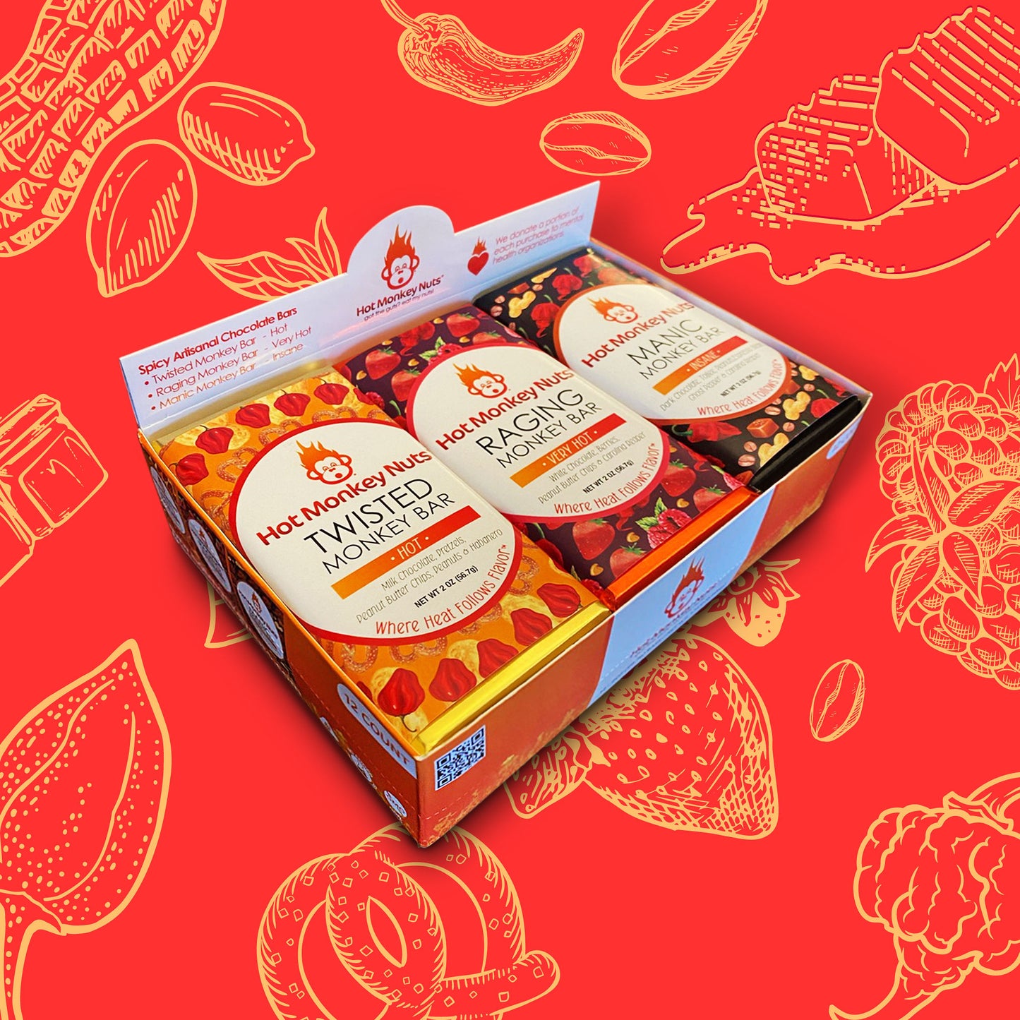 Spicy Chocolate Monkey Bars