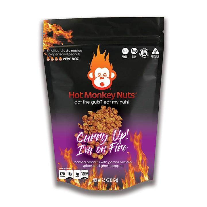 Curry Up! I’m on Fire - Hot Monkey Nuts
